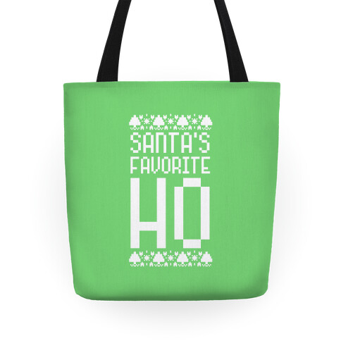 Santa's Favorite Ho Tote