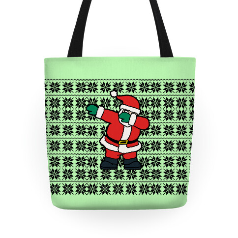 Dabbing Around the Christmas Tree Tote