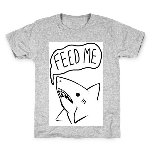 Feed Me Shark Kids T-Shirt