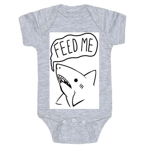 Feed Me Shark Baby One-Piece