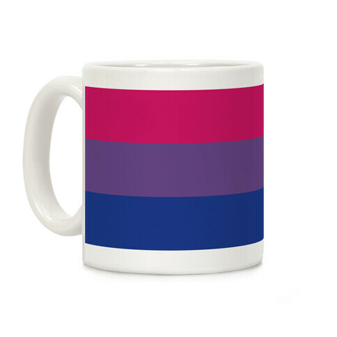 Bi Pride Flag Coffee Mug