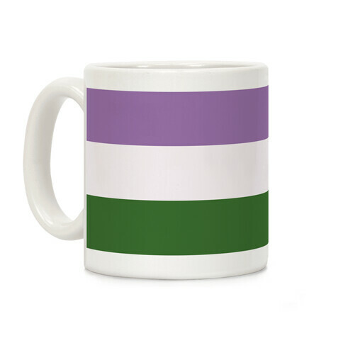 Gender Queer Pride Flag Coffee Mug
