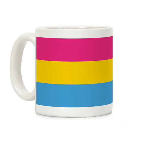 Pansexual Pride Flag Coffee Mug