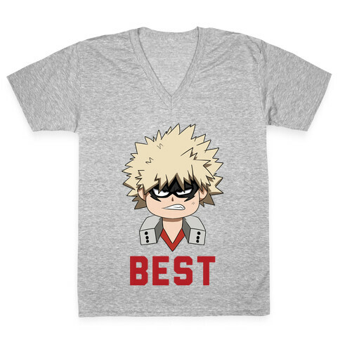 Best Friends Bakugo V-Neck Tee Shirt
