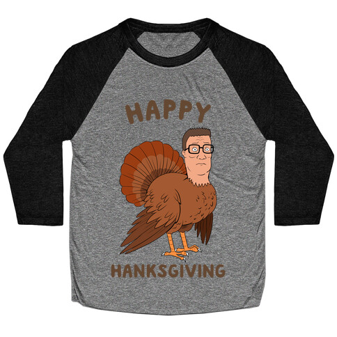 Happy Hanksgiving Baseball Tee