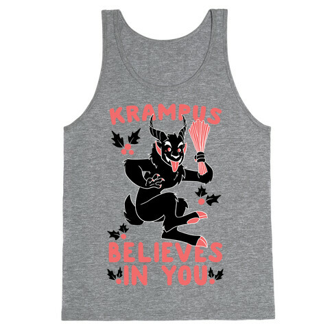 Krampus Believes in You Tank Top