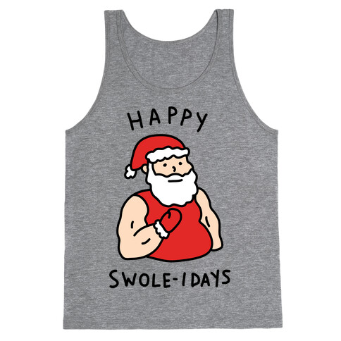 Happy Swole-idays Christmas Tank Top