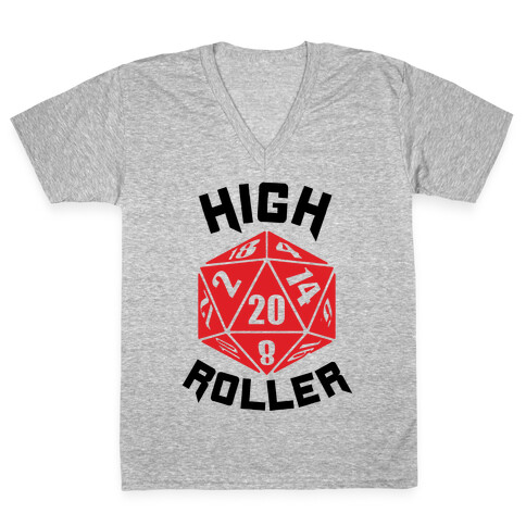 High Roller V-Neck Tee Shirt