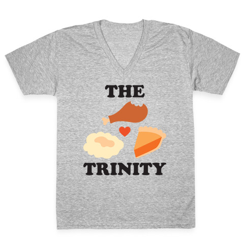 Thanksgiving Trinity V-Neck Tee Shirt