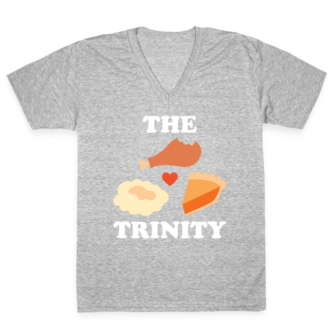 Thanksgiving Trinity V-Neck Tee Shirt