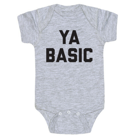 YA BASIC Baby One-Piece