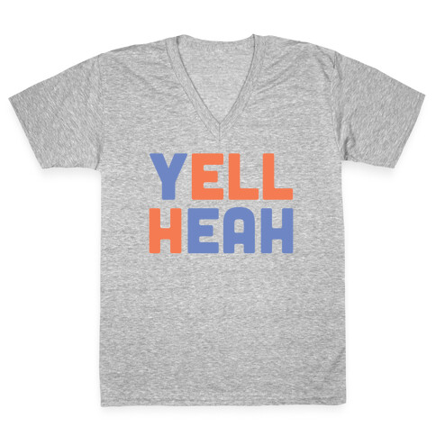 Yell Heah V-Neck Tee Shirt