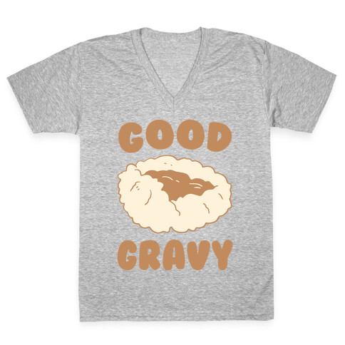 Good Gravy V-Neck Tee Shirt