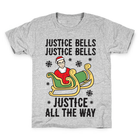 Justice Bells RBG Kids T-Shirt