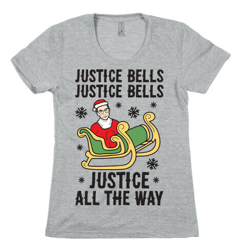 Justice Bells RBG Womens T-Shirt