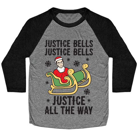 Justice Bells RBG Baseball Tee
