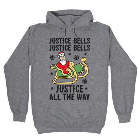 Justice Bells RBG Hooded Sweatshirt