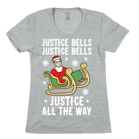 Justice Bells RBG Womens T-Shirt