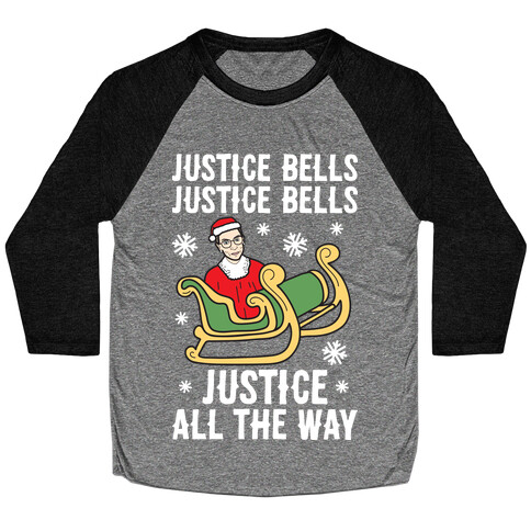 Justice Bells RBG Baseball Tee