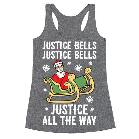 Justice Bells RBG Racerback Tank Top