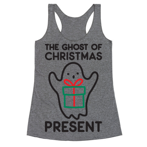 The Ghost of Christmas Present Racerback Tank Top