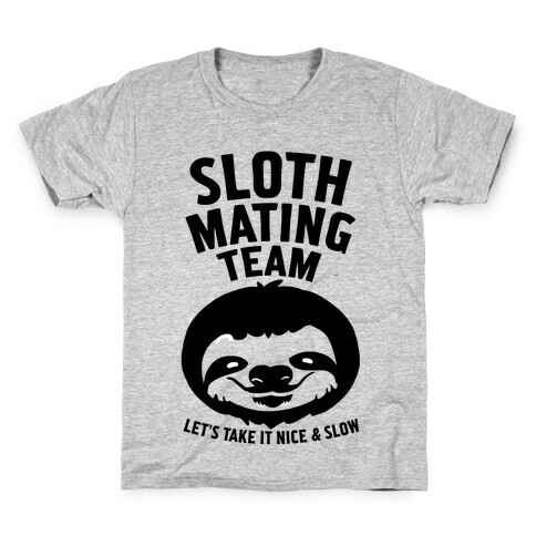 Sloth Mating Team Kids T-Shirt