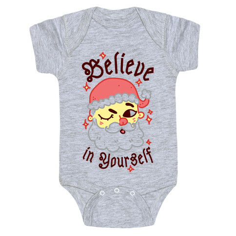 Believe in Yourself Santa Baby One-Piece