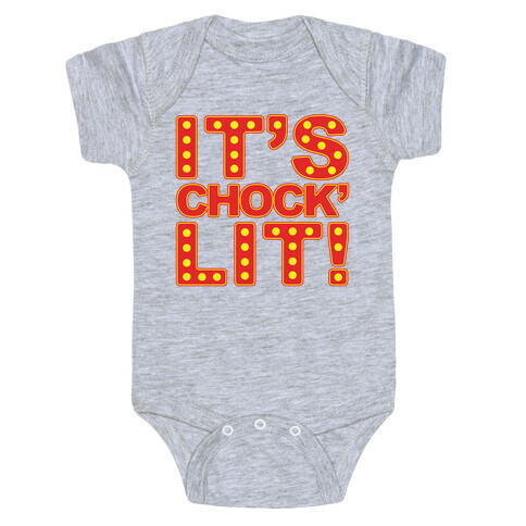 It's Chock'Lit Parody Baby One-Piece