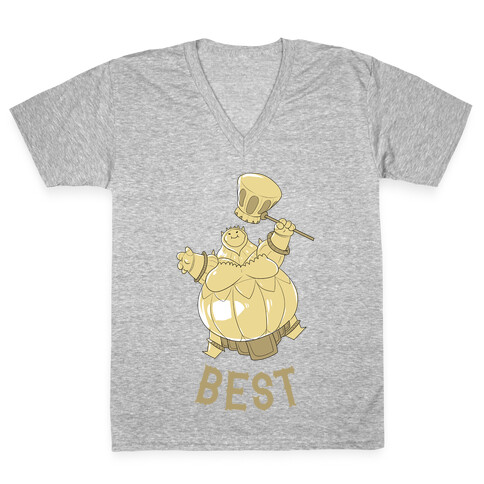 Best Friends Smough V-Neck Tee Shirt