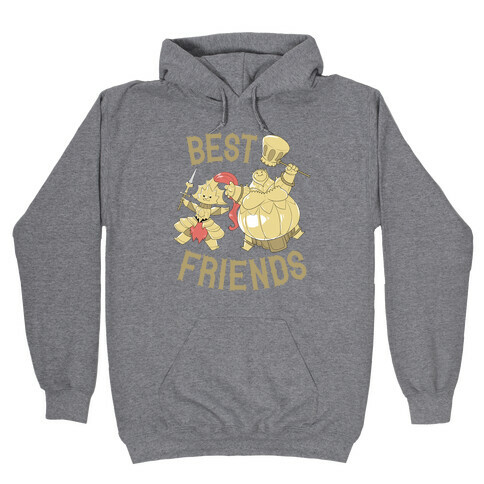 Best Friends Ornstein and Smough Hooded Sweatshirt