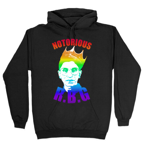 Rainbow Notorious R.B.G. Hooded Sweatshirt