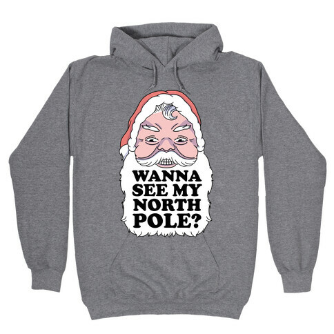 Wanna See My North Pole? Hooded Sweatshirt