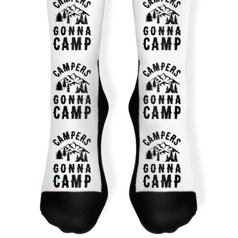 Campers Gonna Camp Sock
