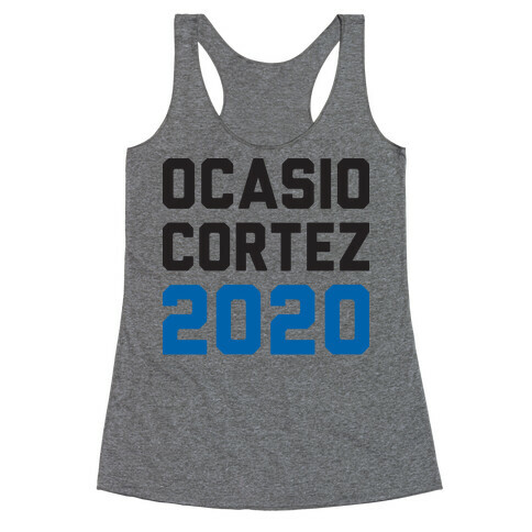 Ocasio-Cortez 2020 Racerback Tank Top