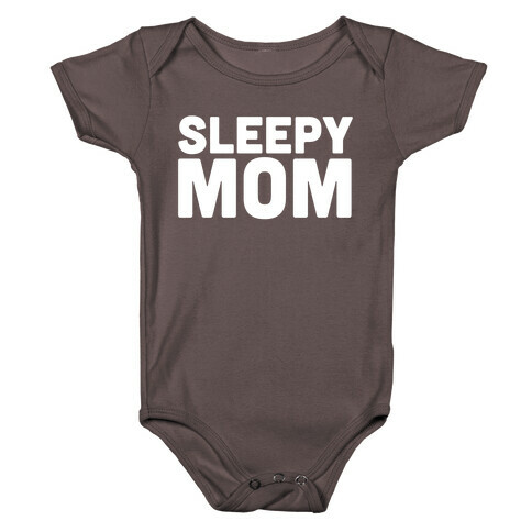 Sleepy Mom Baby One-Piece