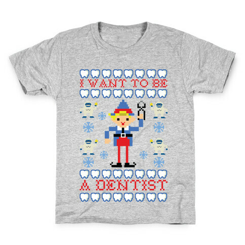 I Want To Be a Dentist Kids T-Shirt