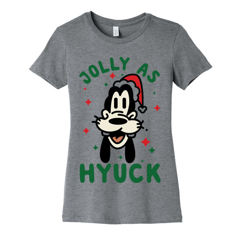Jolly As Hyuck Goofy Parody Womens T-Shirt