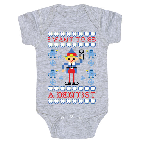 I Want To Be a Dentist Baby One-Piece