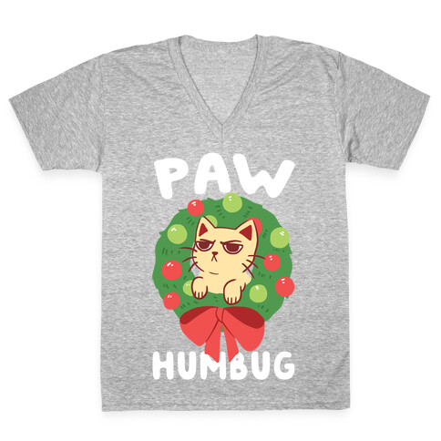 Paw Humbug  V-Neck Tee Shirt