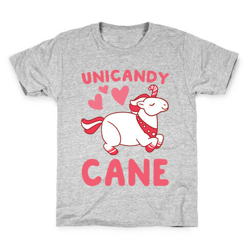 Uni-Candy Cane  Kids T-Shirt