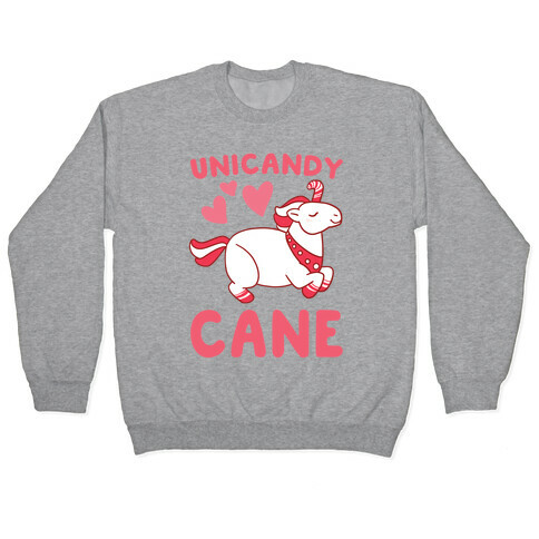 Uni-Candy Cane  Pullover