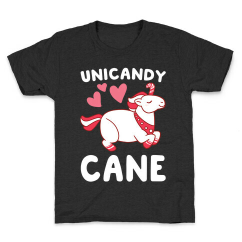 Uni-Candy Cane  Kids T-Shirt