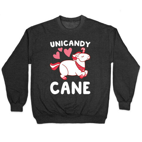 Uni-Candy Cane  Pullover