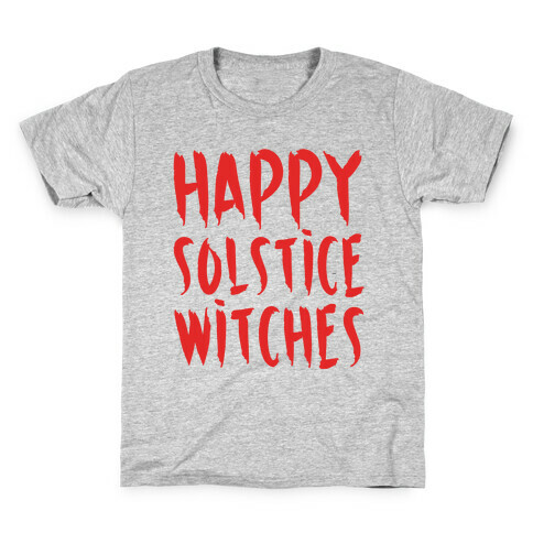 Happy Solstice Witches Parody Kids T-Shirt