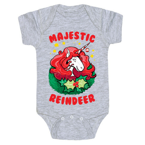 Majestic Reindeer Baby One-Piece