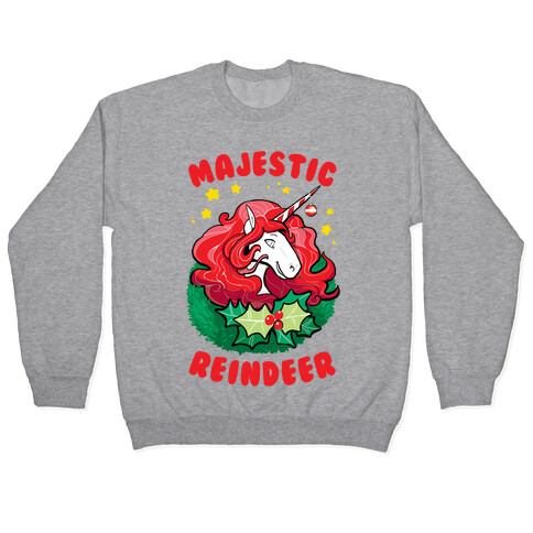 Majestic Reindeer Pullover