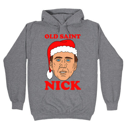 Old Saint Nick Hooded Sweatshirt