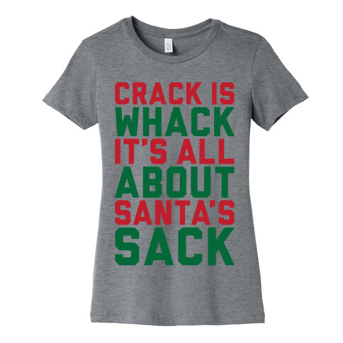 Santa's Sack Womens T-Shirt