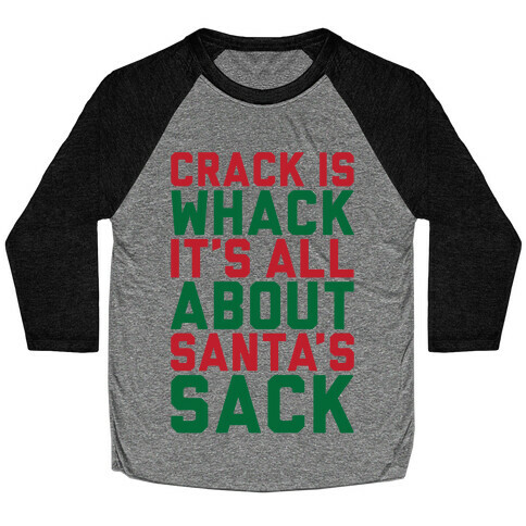 Santa's Sack Baseball Tee