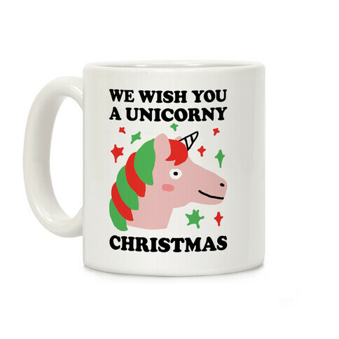 We Wish You A Unicorny Christmas Coffee Mug